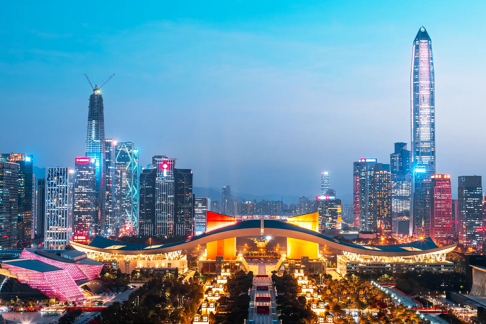 Skyline of Shenzhen