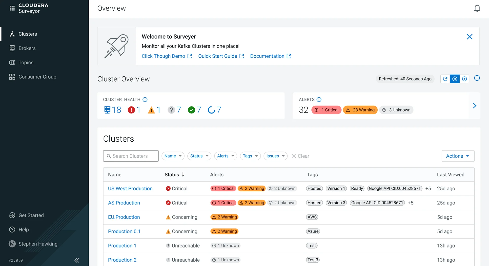 Streaming surveyor 产品截图